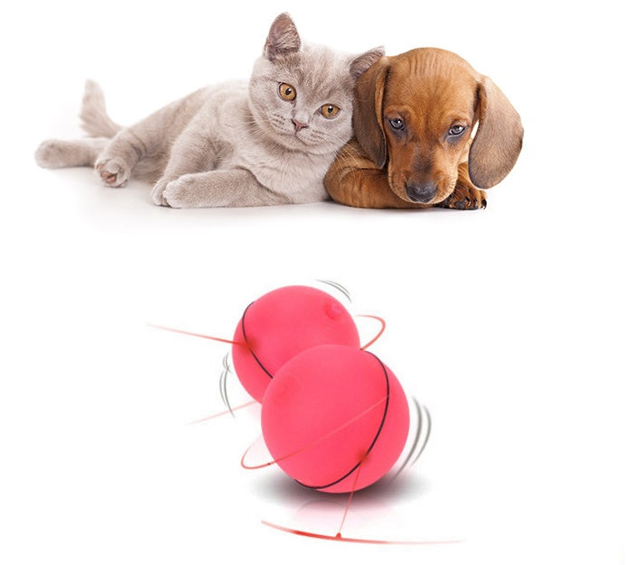 LED Laser Electronic Rolling Cat Toy Ball - HamsterExpress