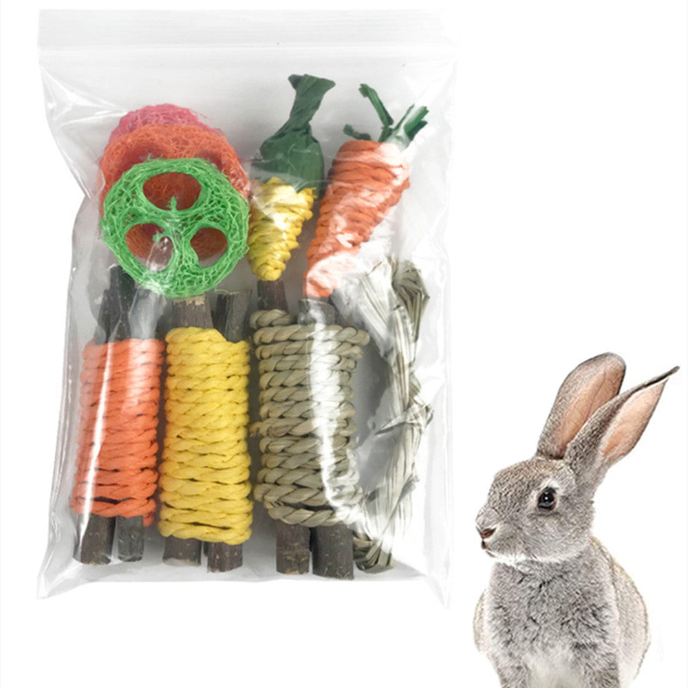 Pet Cleaning Hamster & Rabbit Teeth Grinding Toy Set - HamsterExpress