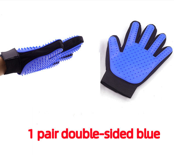 Pet Hair Removal Glove Brush - HamsterExpress