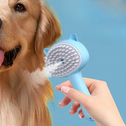 Hair Cleaning Brush with Mist – Multifunctional Self-Cleaning Grooming Tool for Pets